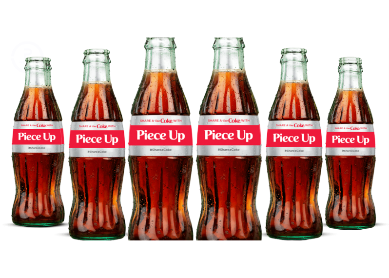 6-Pack Diet Coca-Cola of 8 fl oz. personalized glass bottles (自提價)